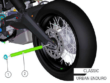 Rear wheel