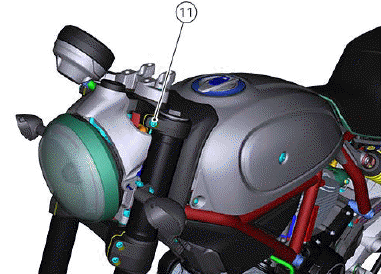 Handlebar assembly: throttle control