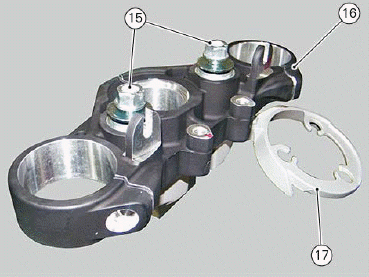 Handlebar assembly: throttle control