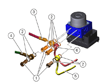 ABS system components