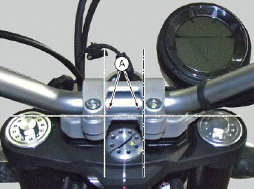 Handlebar assembly: throttle control