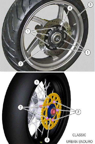 Rear brake