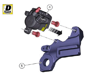 Rear brake