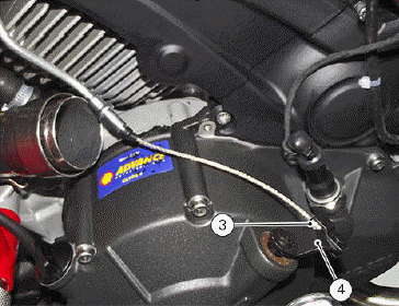 Handlebar assembly: clutch control