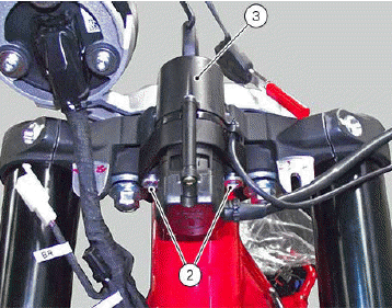 Handlebar assembly: ignition switch