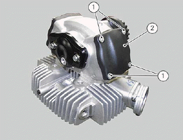 Cylinder head assembly: camshafts