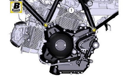 Removing - refitting the complete engine