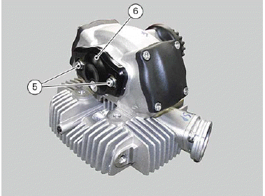 Cylinder head assembly: camshafts