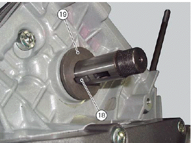Cylinder head assembly: timing system
