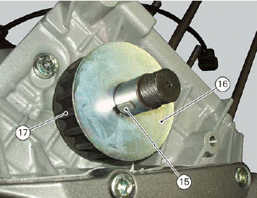 Cylinder head assembly: timing system