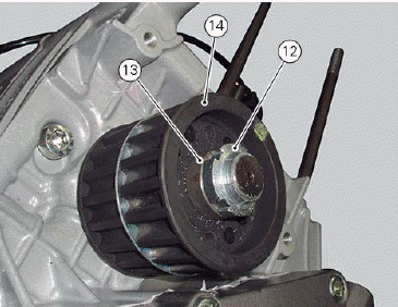 Cylinder head assembly: timing system