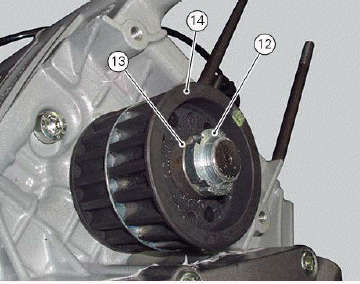 Cylinder head assembly: timing system