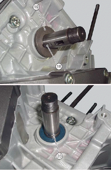 Cylinder head assembly: timing system