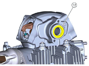 Cylinder head assembly: camshafts