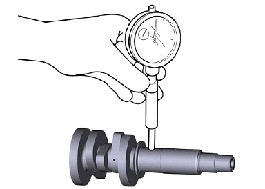 Cylinder head assembly: camshafts