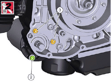 Crankcase: external components