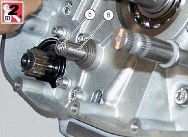 Crankcase: external components