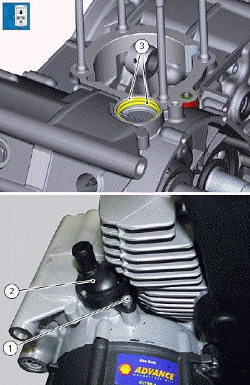 Crankcase: external components