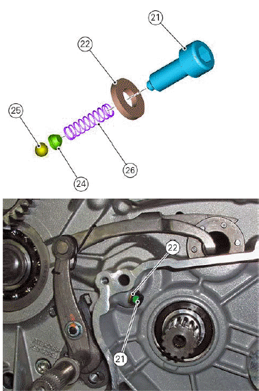 Crankcase: external components