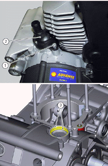 Crankcase: external components