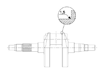 Crankcase: connecting rod assembly