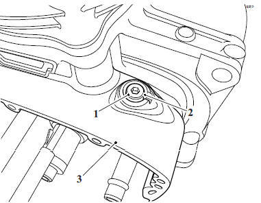 Front Balancer Shaft - Removal