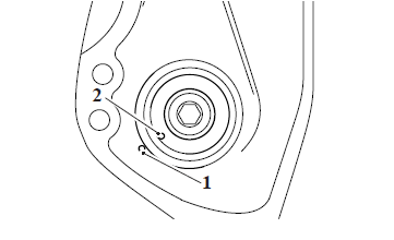 Front Balancer Shaft - Installation