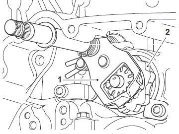 Gear Change Shaft - Installation