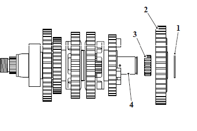 Output Shaft - Disassembly