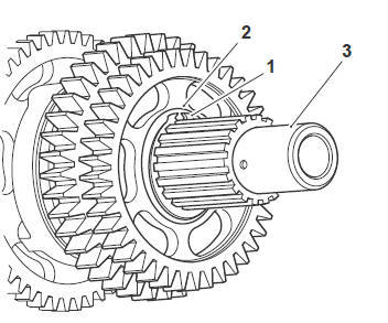 Output Shaft - Disassembly