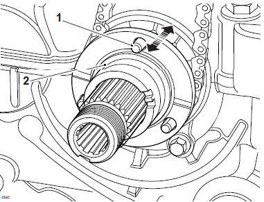 Oil and Water Pump - Removal