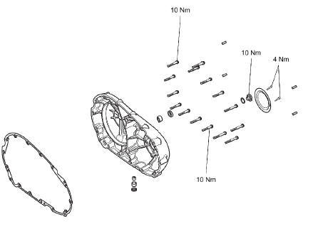 Exploded View - Clutch Cover