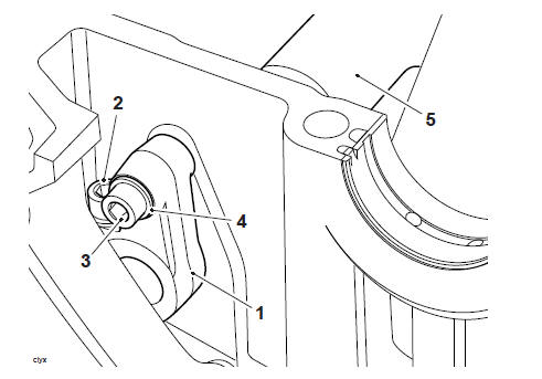 Rear Balancer Shaft - Removal