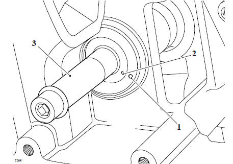 Rear Balancer Shaft - Installation