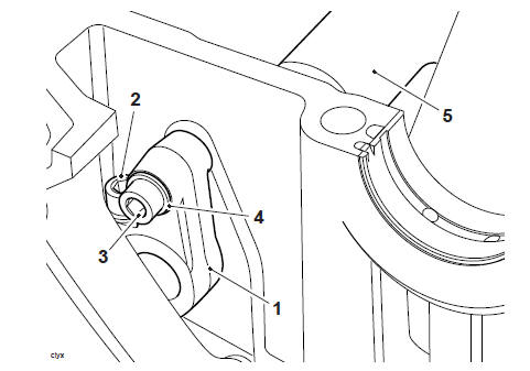 Rear Balancer Shaft - Installation