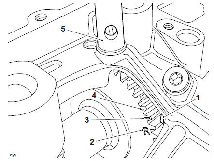 Rear Balancer Shaft - Installation