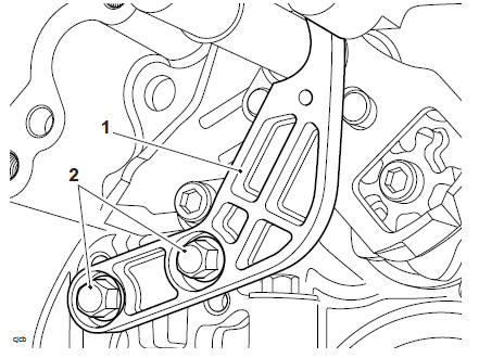 Gear Change Shaft - Removal