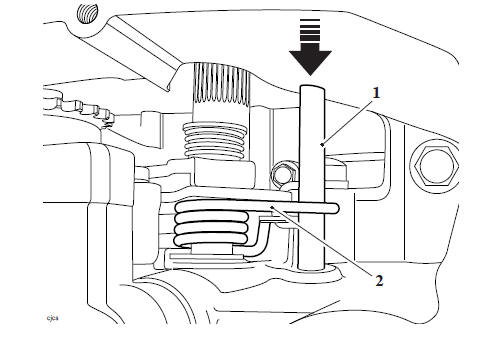 Gear Change Shaft - Installation