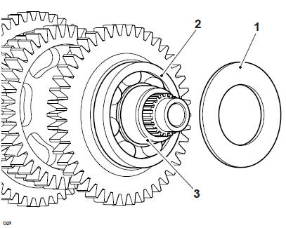 Output Shaft - Disassembly