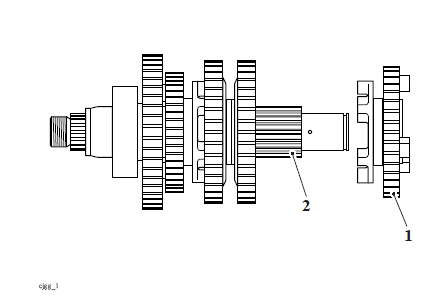 Output Shaft - Disassembly