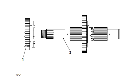 Output Shaft - Disassembly