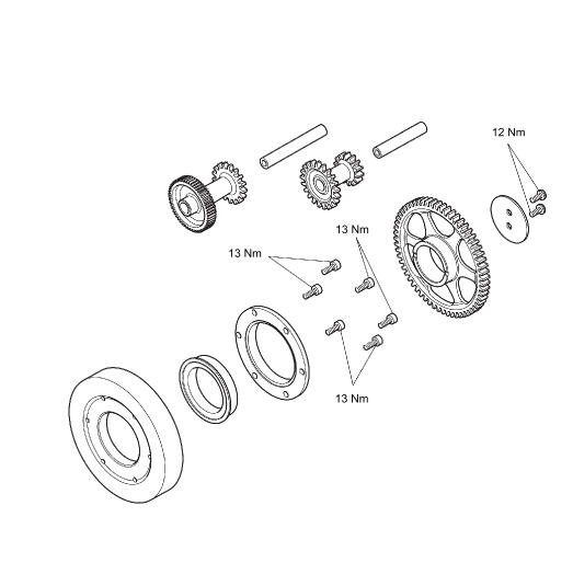 Exploded View - Starter and Sprag