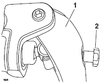 Brake Lever Adjuster - Thruxton R Only 