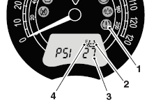 Tyre Pressure Warning Light