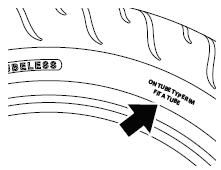 Typical Tyre Marking - Tubeless Tyre Suitable For Use With An Inner Tube