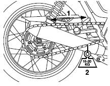 Chain Free Movement Adjustment