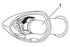 Replacing a turn signal light bulb